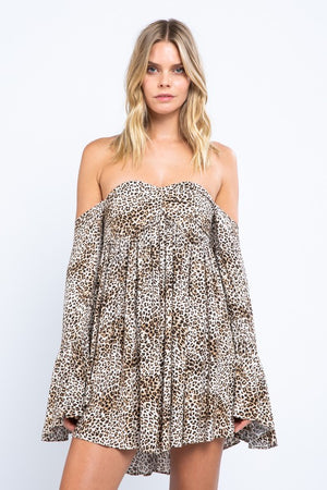 Can't Be Tamed Leopard Dress