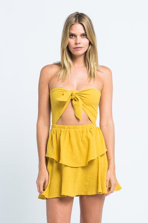 Maldives Sunset Mini Dress