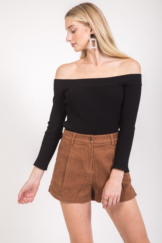 Sands of Time Corduroy Shorts