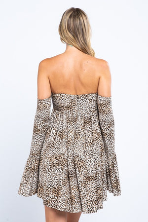 Can't Be Tamed Leopard Dress