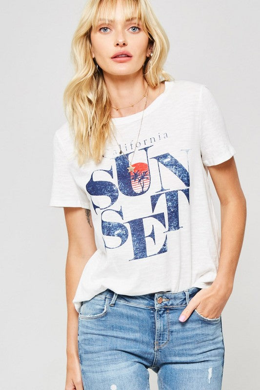 Chasing Sunsets Tee