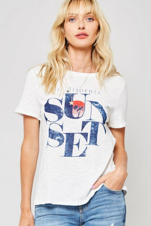Chasing Sunsets Tee
