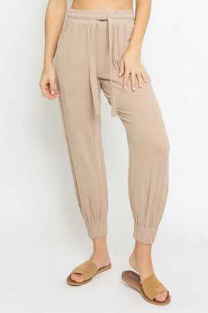 Luna Linen Joggers