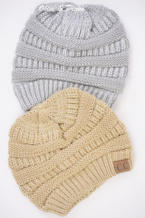 Light Gold Beanie