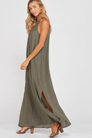 All Decked in Lace Maxi Dress