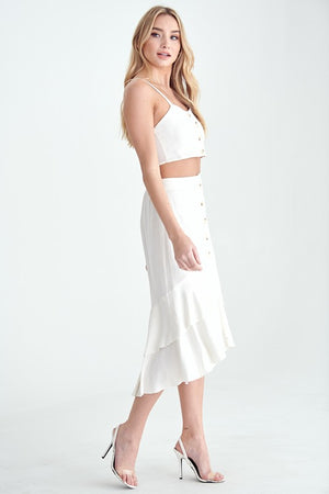 Sandy Shores Midi Skirt