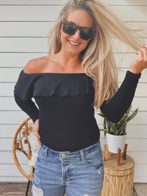 Stella Off the Shoulder Ruffle Top