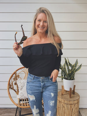 Stella Off the Shoulder Ruffle Top