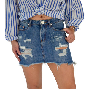 Daisy Denim Skirt