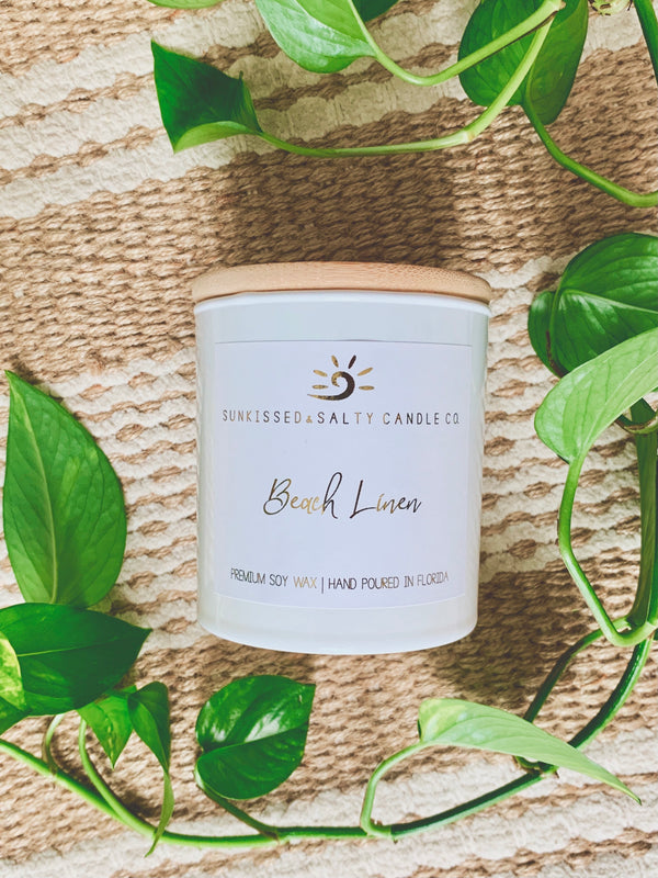 Beach Linen Candle