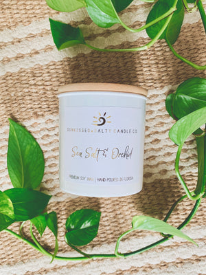 Sea Salt & Orchid Candle