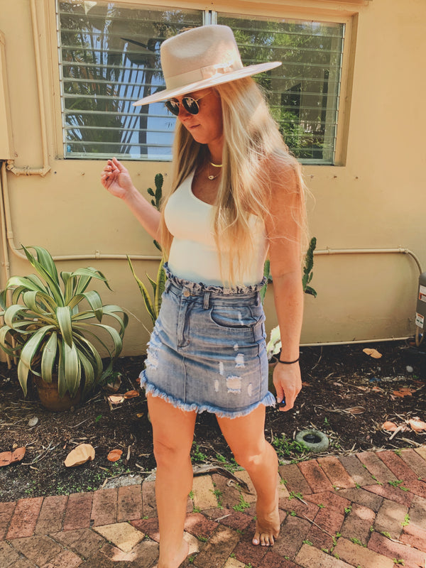 Delilah Denim Skirt