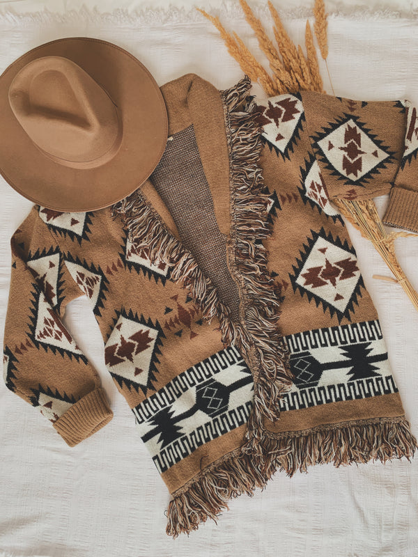 Yellowstone Fringe Sweater